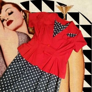 Pinup Style Dress & Jacket Pencil Skirt size 9/10